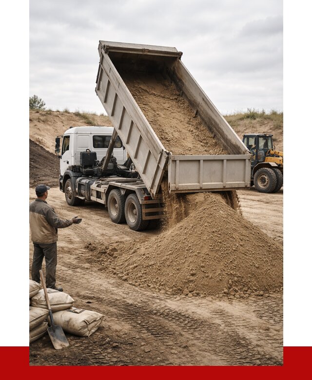 Доставка самосвалом 20 кубов в Печоре от 7637 р. | ПРОНЕРУДПчр