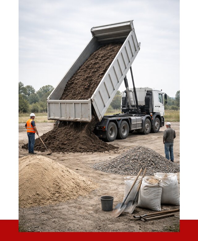 Доставка самосвалом 30 кубов в Печоре от 8655 р. | ПРОНЕРУДПчр