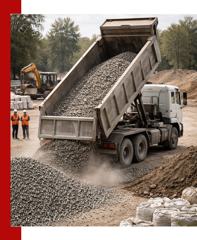 Аренда самосвала в Печоре для доставки сыпучих и нерудных материалов