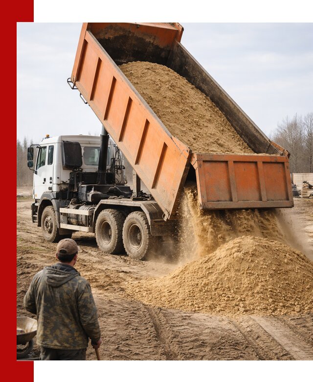 Аренда самосвала 20 тонн для перевозки грузов в Печоре