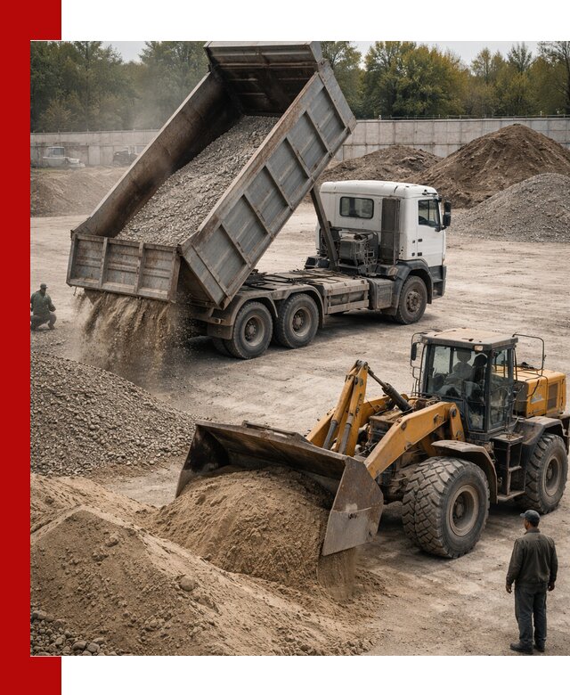 Перевозка сыпучих грузов самосвалами и бортовыми в Печоре