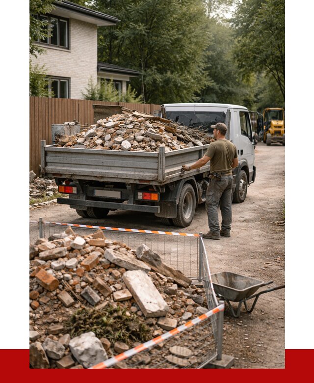 Вывоз строительного мусора с погрузкой в Печоре от 7637 р | ПРОНЕРУДПчр