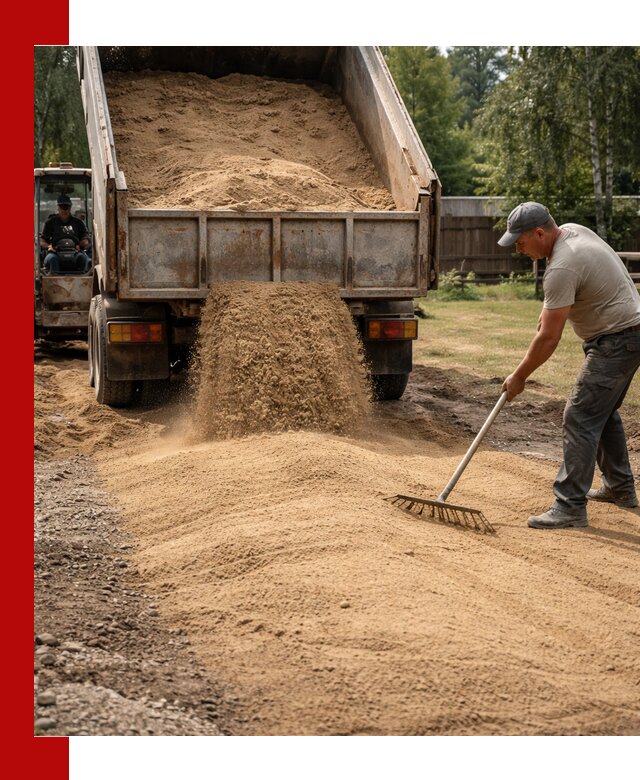 Отсыпка участка песком в Печоре быстро и качественно