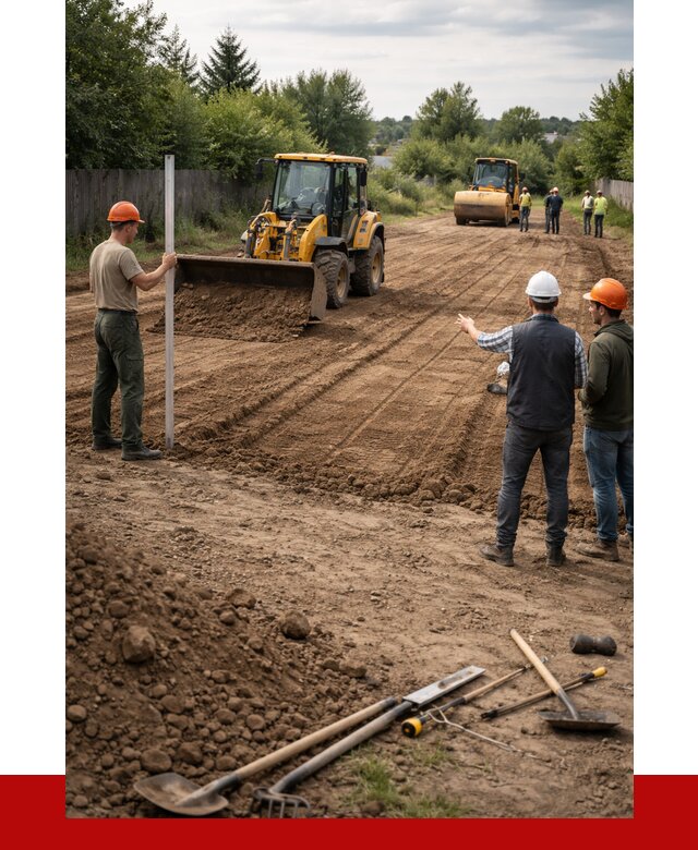 Планировка участка грунтом в Печоре от 4582 р ПРОНЕРУДПчр
